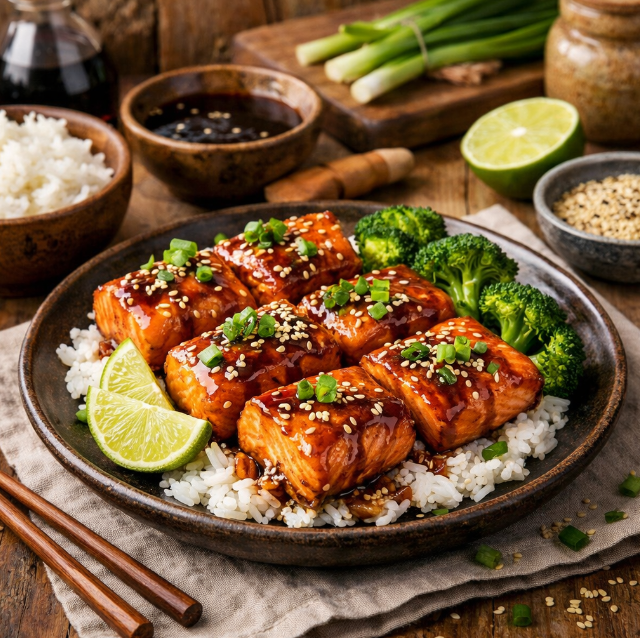 Сёмга терияки рецепты от Дарики
