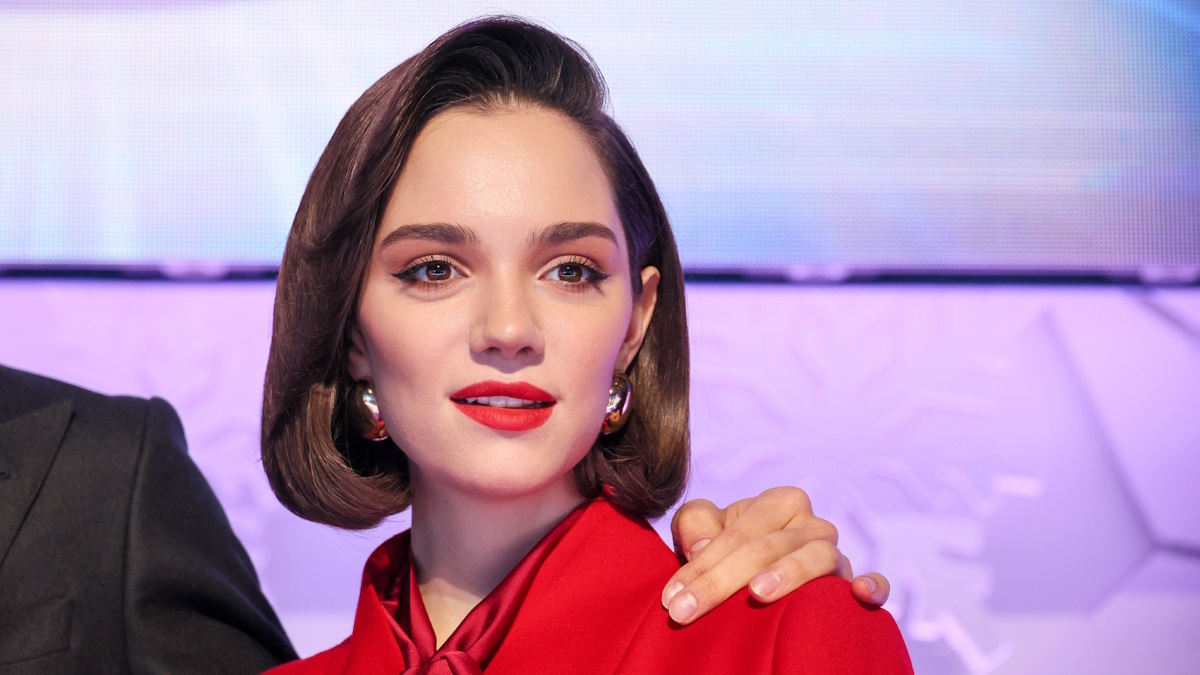    Евгения Медведева на съемках шоу "Ледниковый период". Фото: GLOBAL LOOK PRESS