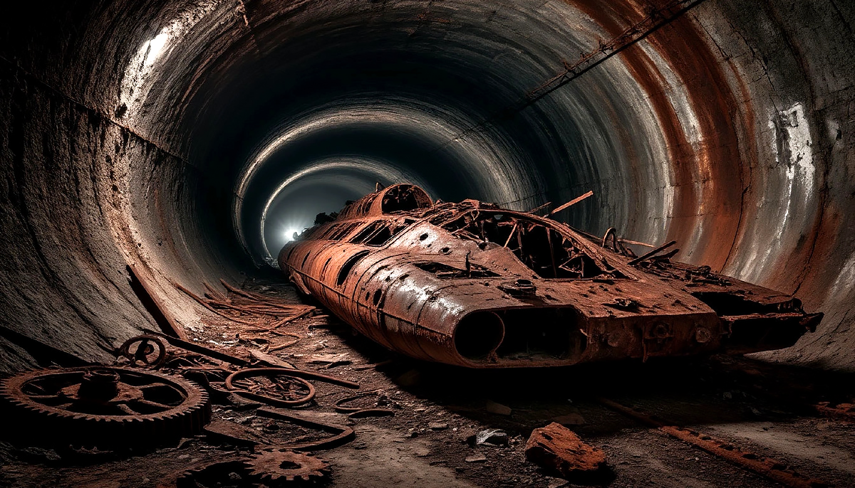 Никто не мог понять, что за аппараты располагались в подземелье.