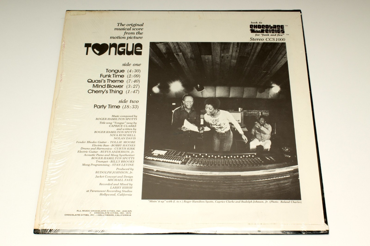 Roger Hamilton Spotts – Tongue