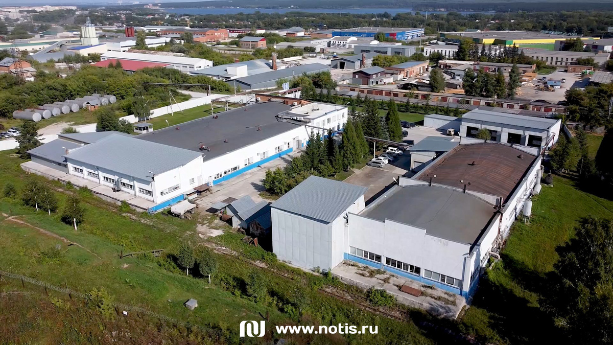 Предприятие НОТИС в г. Бердске (агломерация Новосибирска)