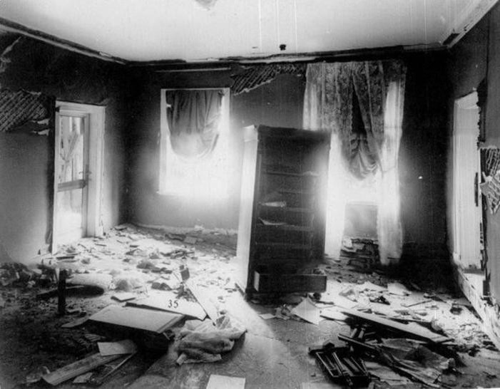 Детская Столыпиных после покушения. Фото: homsk.com