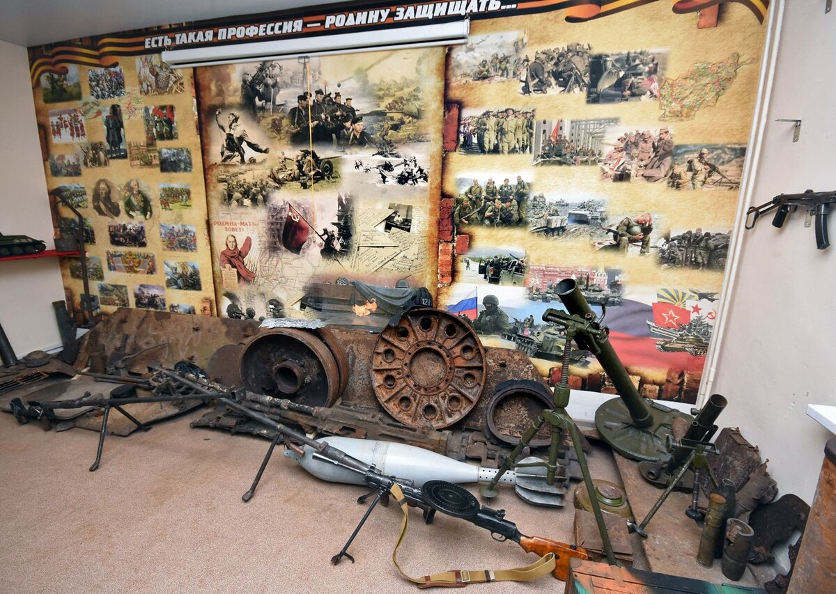 В музее поискового отряда несколько сот экспонатов  📷
