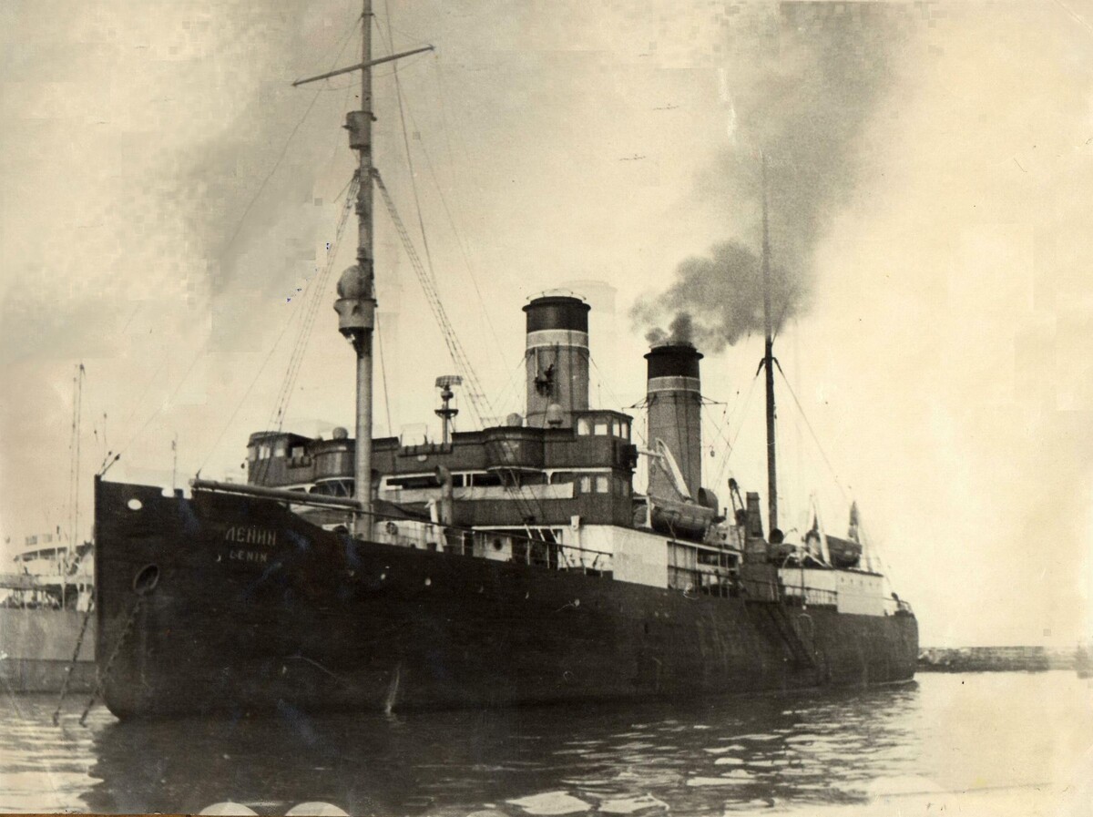 Ледокольный пароход "Ленин"