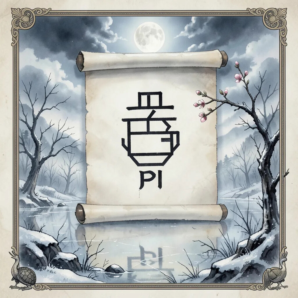 ГЕКСАГРАММА 12. Рисунок ИИ. 