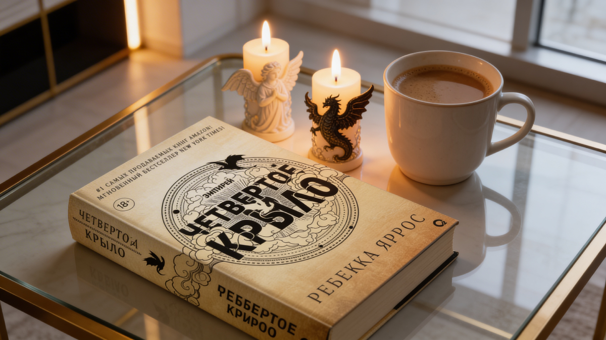 Книга Фэнтези Четветрое крыло Ребекка Яррос