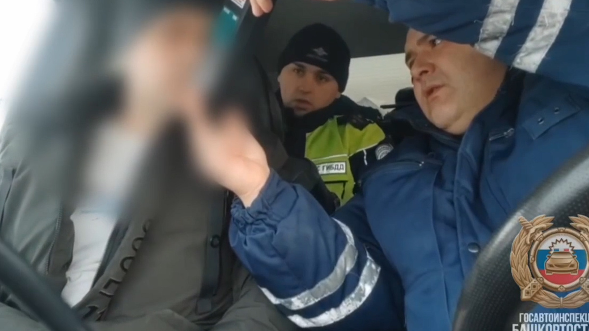    В Башкирии задержали пьяного водителя, ранее лишенного прав