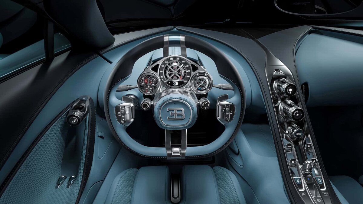 Bugatti Tourbillon: как вам ТАКОЙ кокпит?