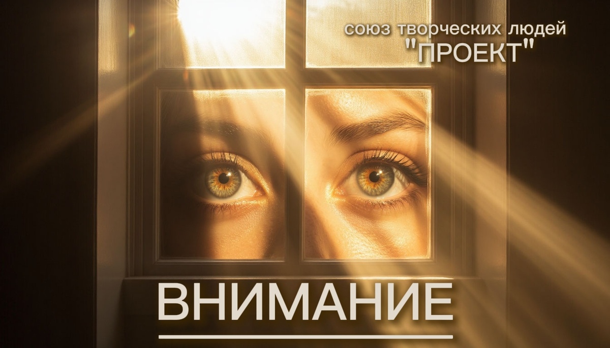 Союз творческих людей "ПРОЕКТ". Внимание.
