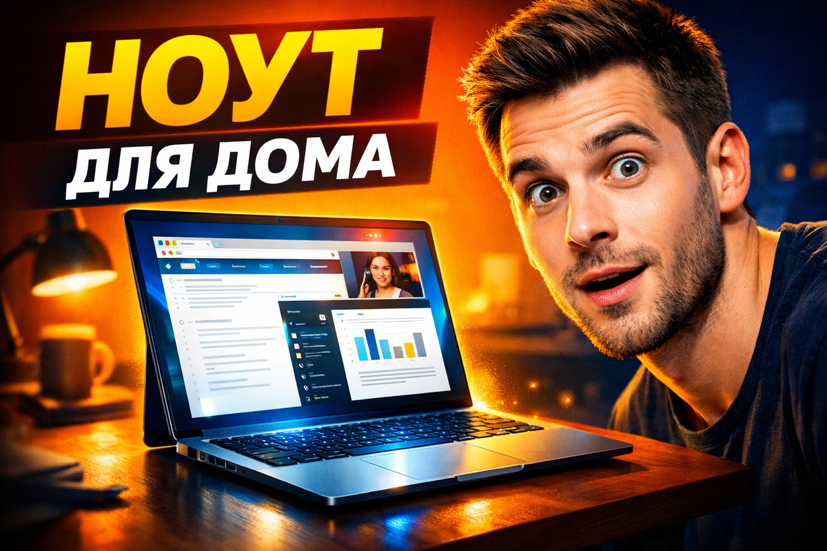 Идеальный ноутбук для удалёнки дома: мощный i5/Ryzen 5, 16 ГБ RAM, Full HD экран 14-15". Лёгкий, автономный - выбирайте для Zoom, задач и комфорта.