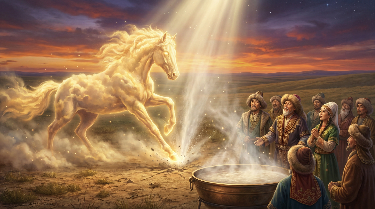 Легенда о золотом коне Тенгри