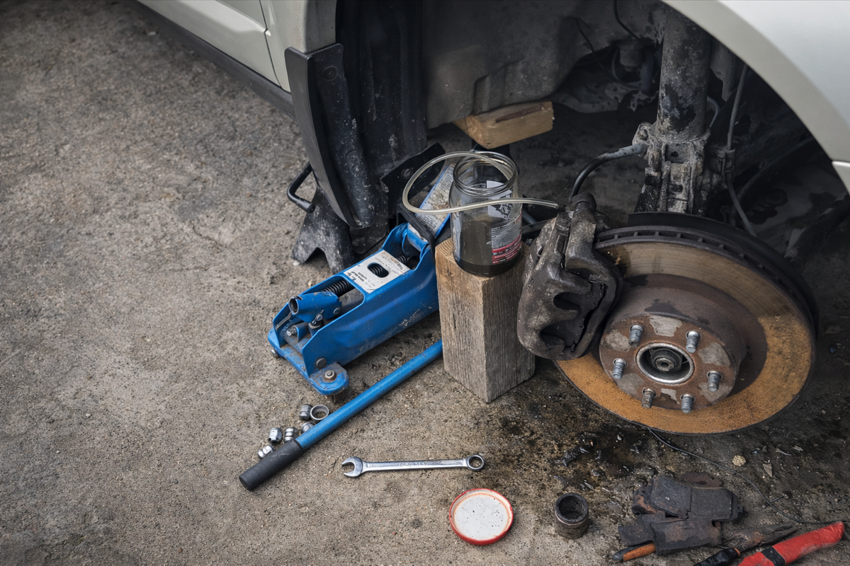 Прокачка тормозов