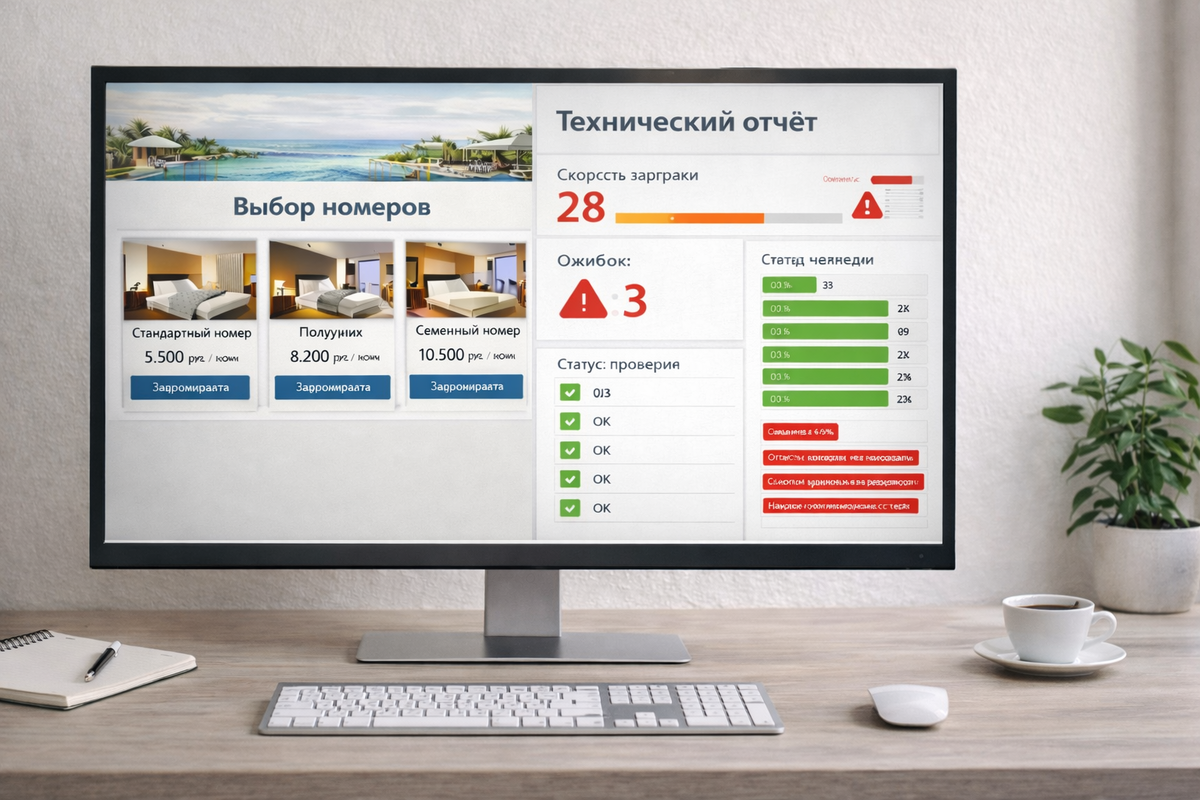 Сайт отеля и его технический аудит