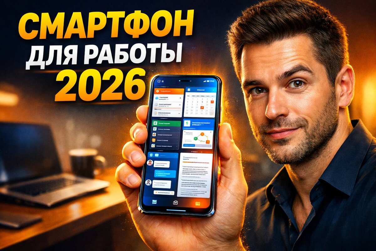Смартфон для работы 2026: Galaxy S25 Ultra или iPhone 16 Pro Max - Snapdragon 8 Elite/A18 Pro, 12-16 ГБ RAM, 5000+ мАч, AMOLED 6.8". Идеал для Zoom, задач и бизнеса.