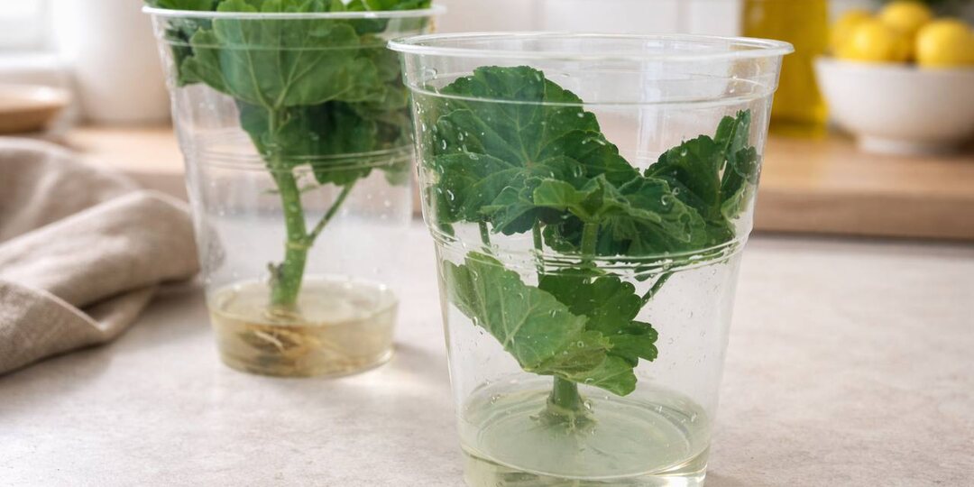 Открыла для себя способ размножения пеларгоний: черенки без увядания листьев