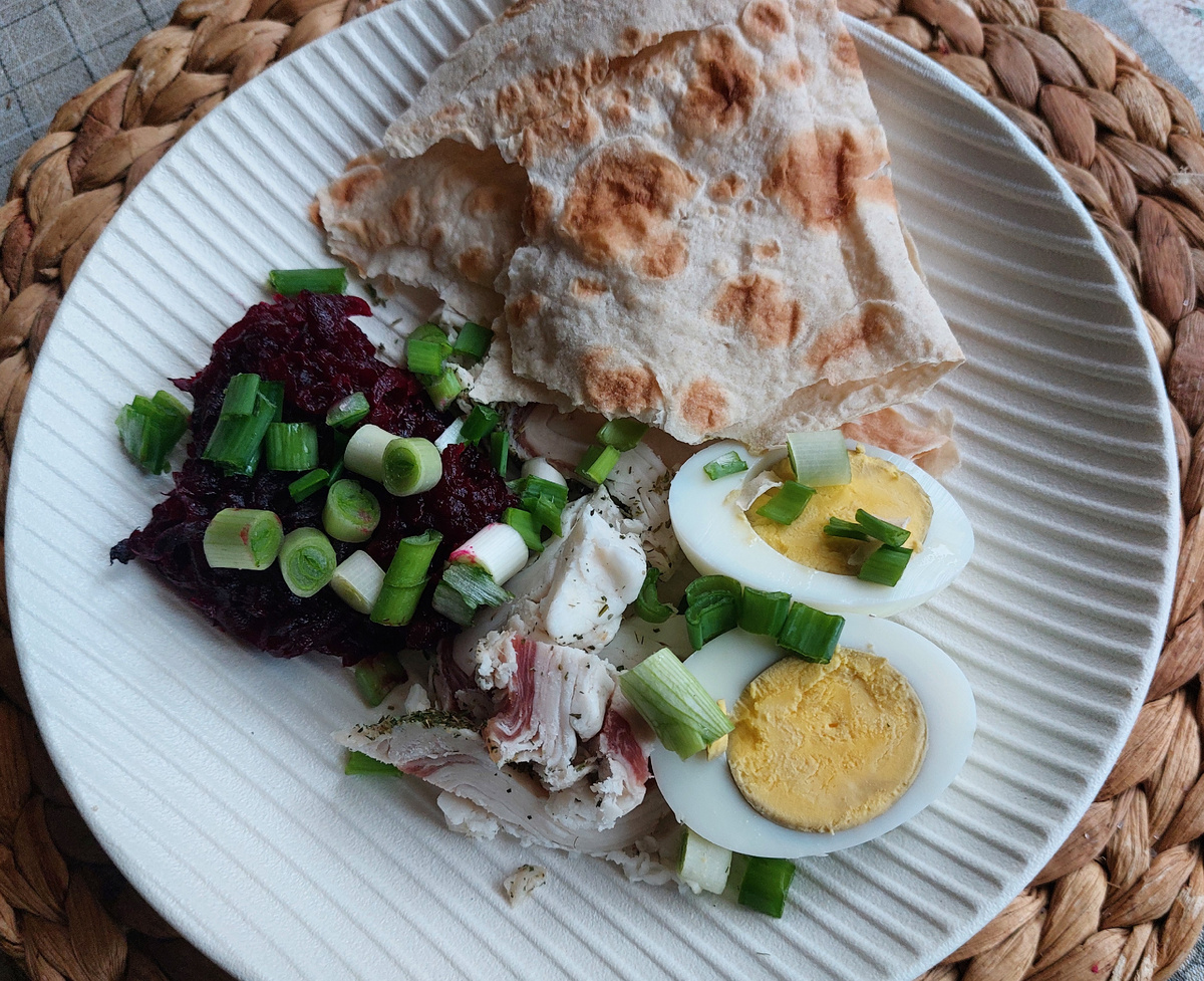 Простой завтрак.