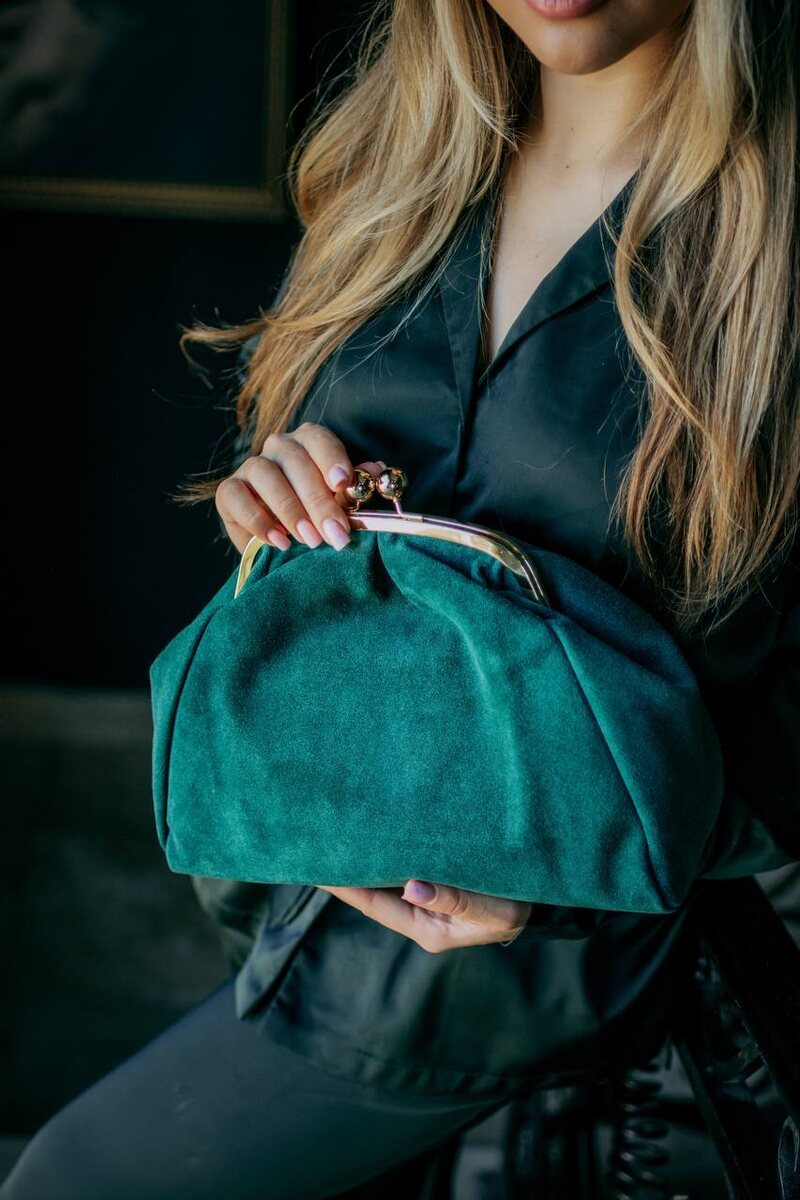 Саквояж MARIE Bella Donna 6888S (изумруд)