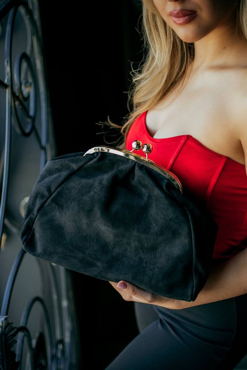 Саквояж MARIE Bella Donna 6888S (чёрный оникс)