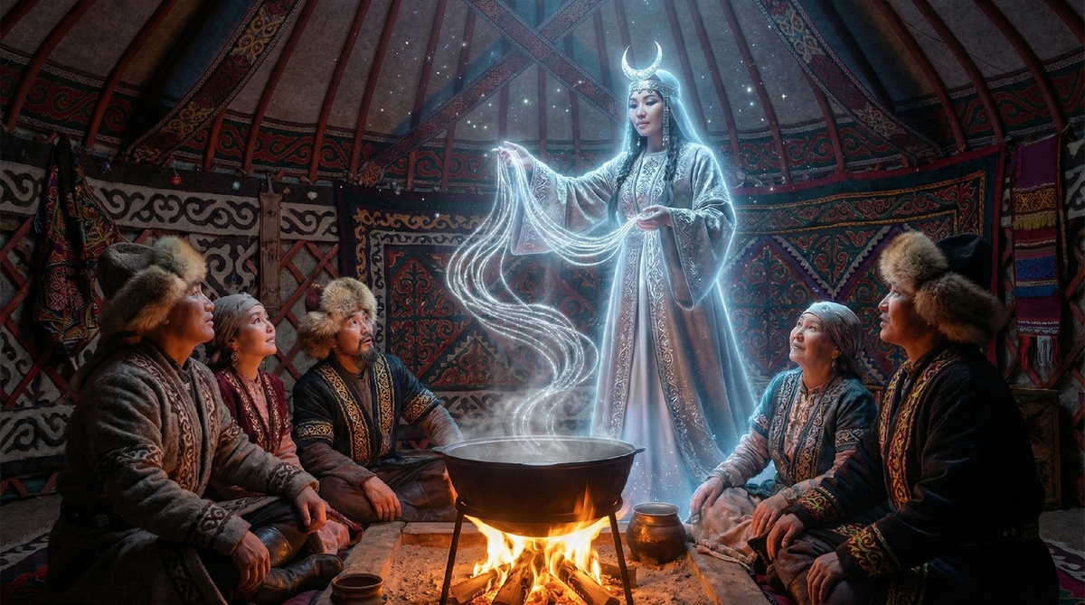 Легенда о серебряной лапше Умай