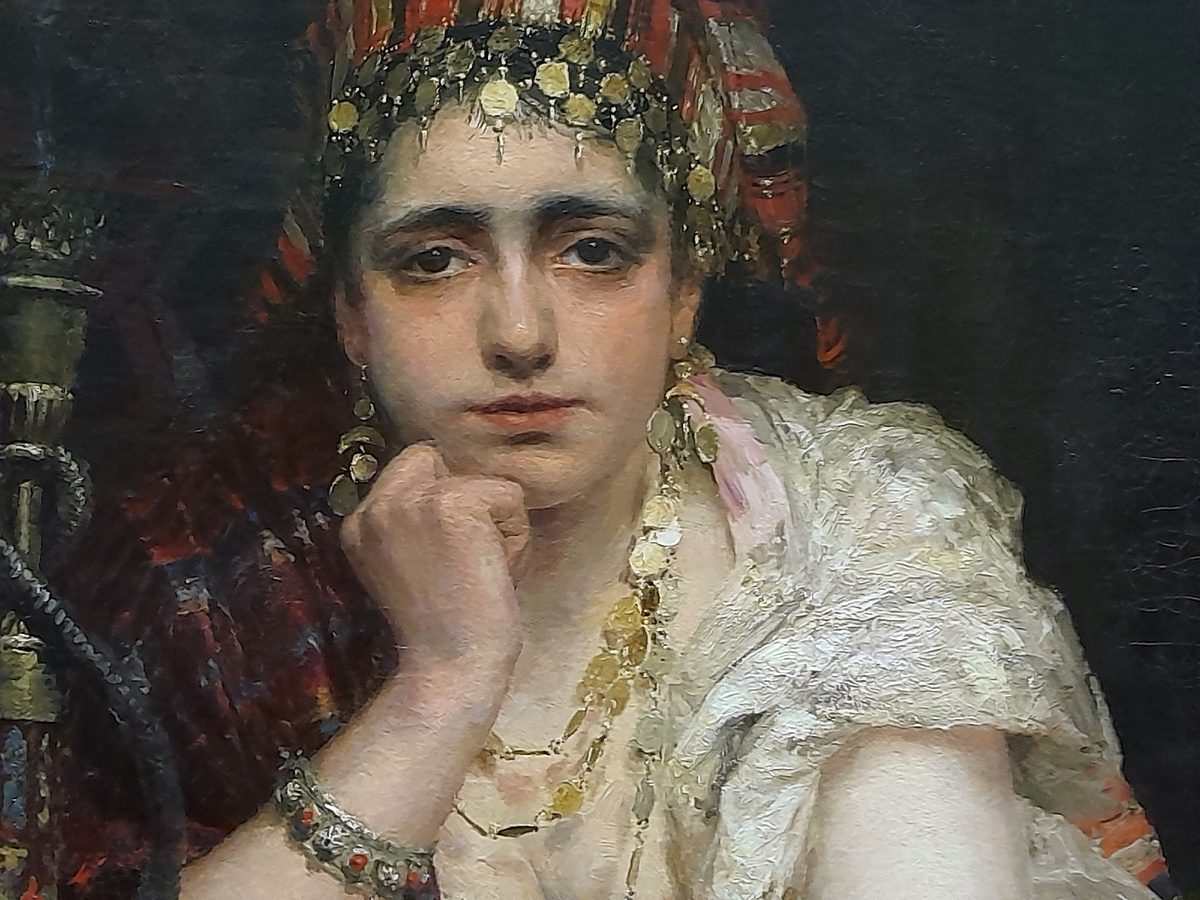 В.Д. Поленов "Одалиска" (1875 г.). Фото автора