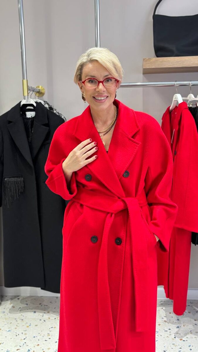 пример стильного пальто