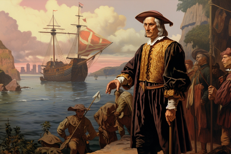 В 1492 году Христофор Колумб ступил на берег Америки. Но он думал, что это Индия. https://clck.ru/3Roskq