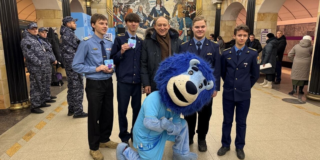 Пассажиры петербургского метро поучаствовали в акции о здоровье