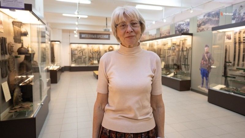    Главный хранитель фондов музея-заповедника Ставрополья Нина Гальфингер Фото: Валерия Алтухова / / ИА «Победа26»