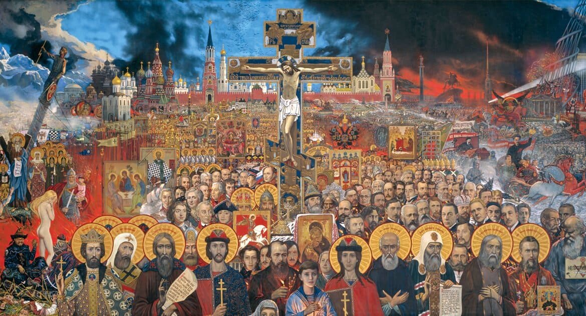 Вечная Россия И. Глазунов