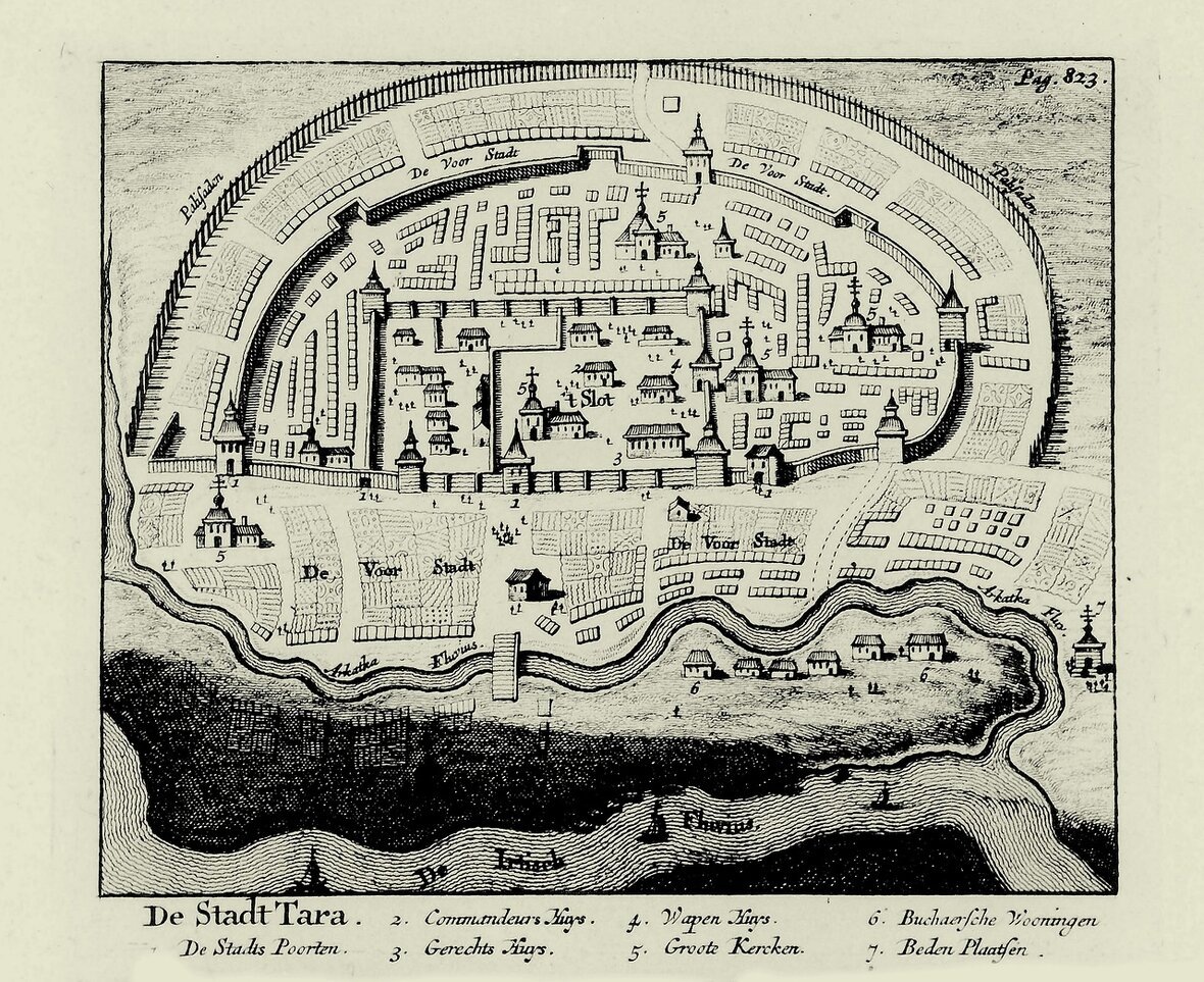Николаас Витсен "Тара в конце XVII века".