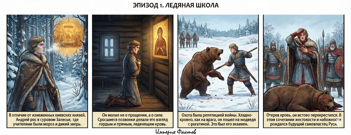 Становление характера Андрея Боголюбского. 1130-е — 1140-е годы