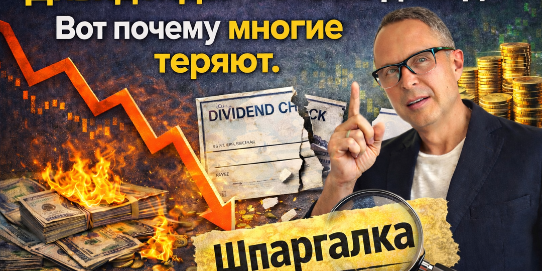 Дивиденды — это не доход! Вот почему многие теряют