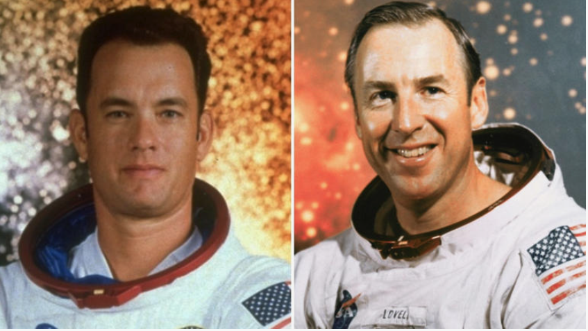 Том Хэнкс и Джим Ловелл