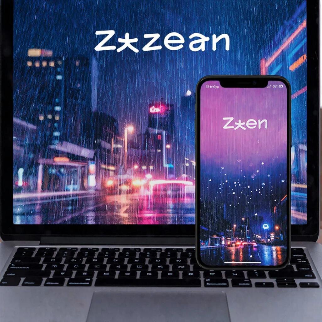 кадр в стиле обложки Дзена