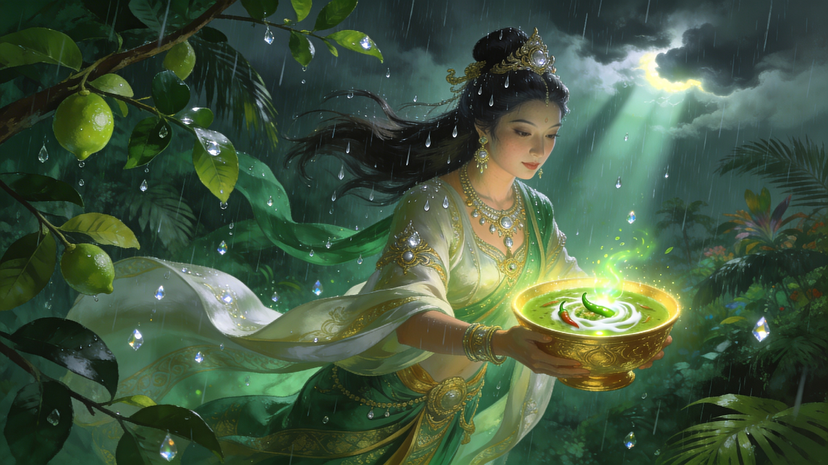 Легенда об изумрудном карри дождя