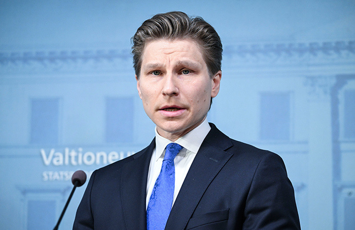    Глава минобороны Финляндии Антти Хяккянен.KIMMO BRANDT/EPA/ТАСС