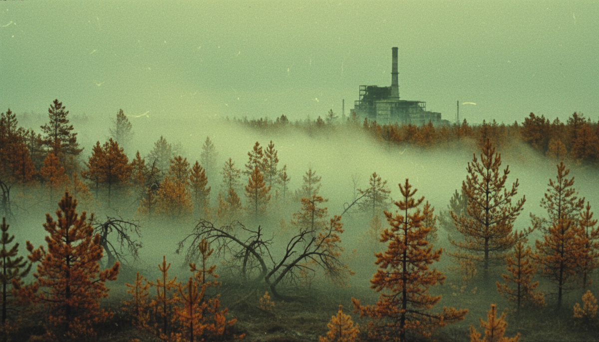  Рыжий лес после аварии на ЧАЭС: погибшие от радиации сосны