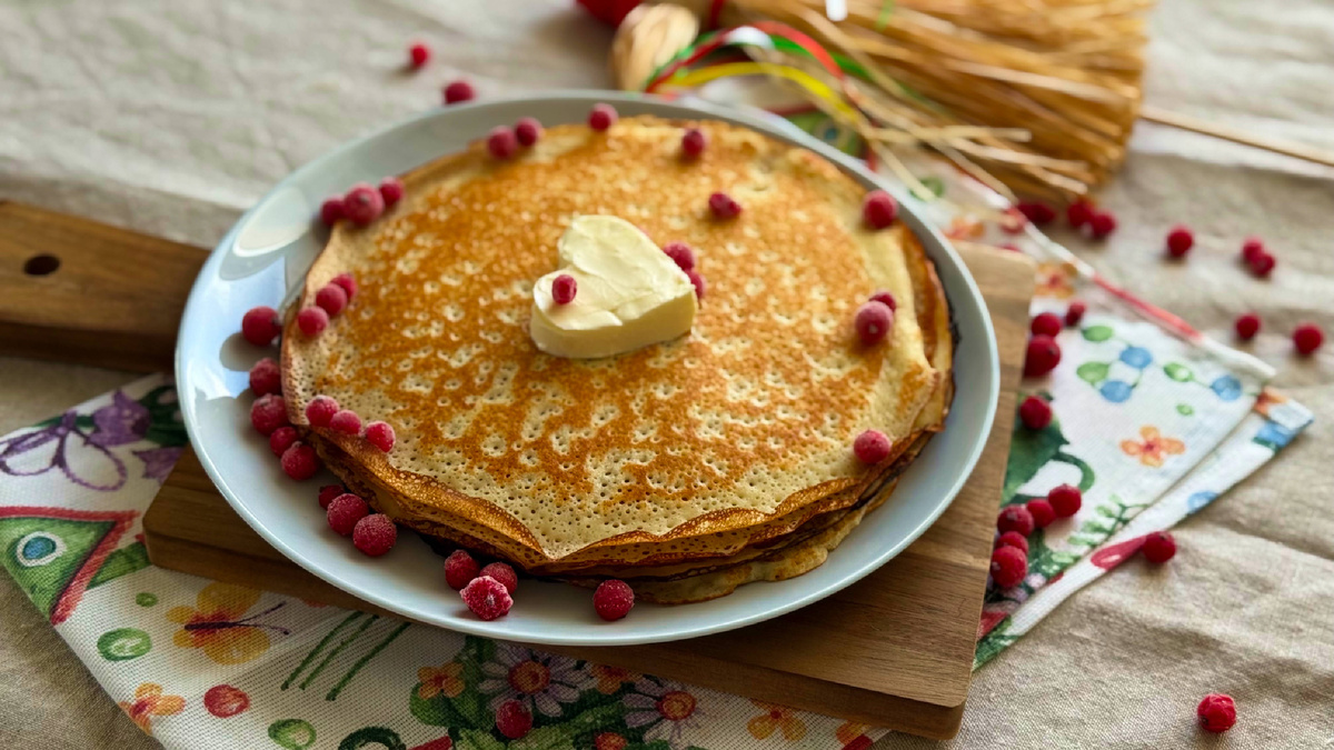 Вот такие они красивые: белковые пп блинчики (фото моё)