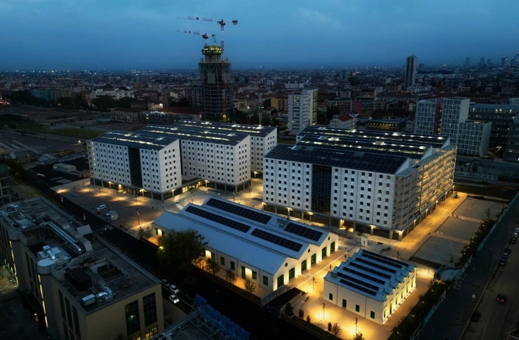 Олимпийская деревня.
