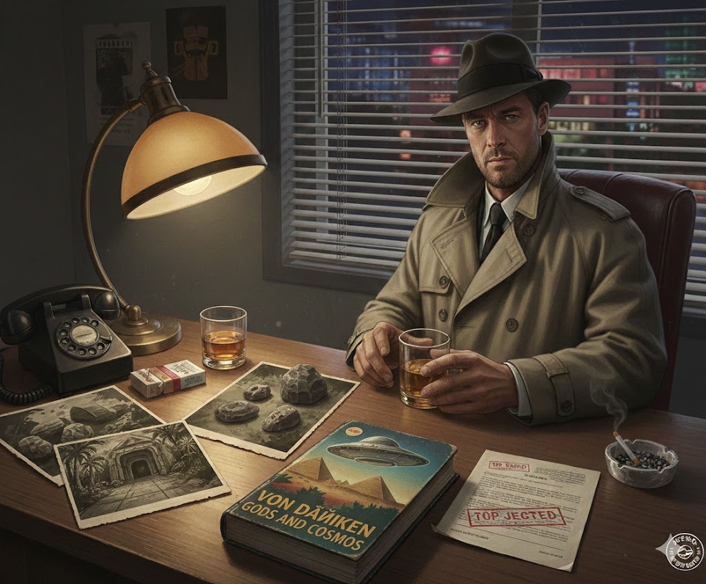 "Тень Ван Дайкена (Археологический тупик)", иллюстрация создана сетью Джемини