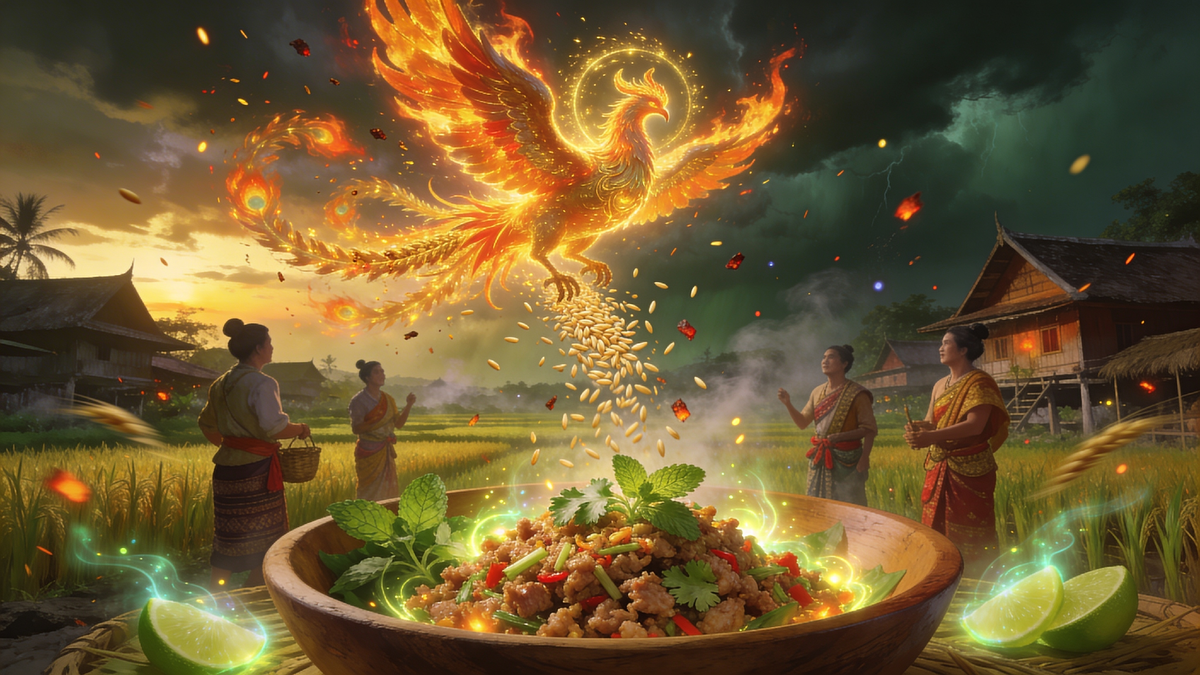 Легенда о салате удачи Иcана