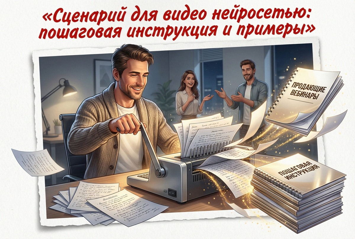    Как создать качественный сценарий для видеоролика, используя нейросети: инструкция и примеры. Евгений Прокушев