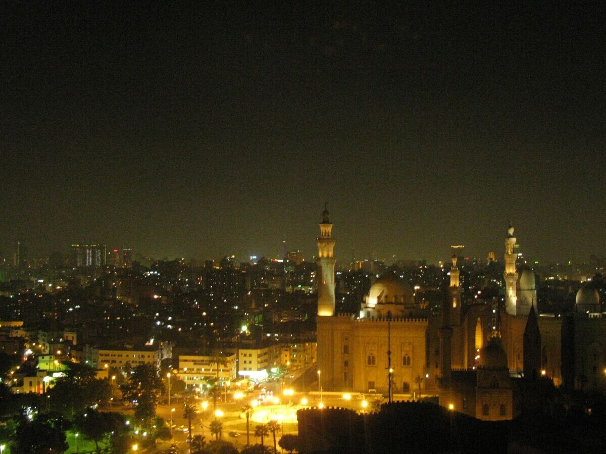    Вид на Исламский Каир ночью | © РИА Новости / Надим Зуауи