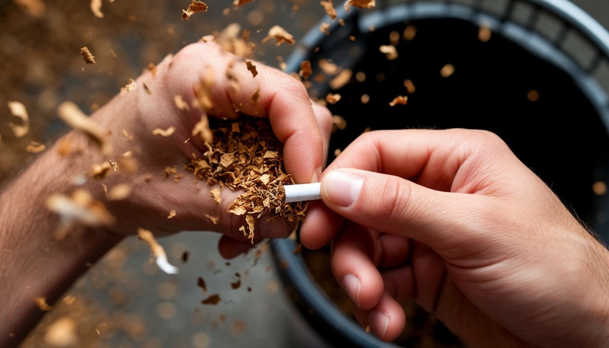 Одна сигарета и это провал