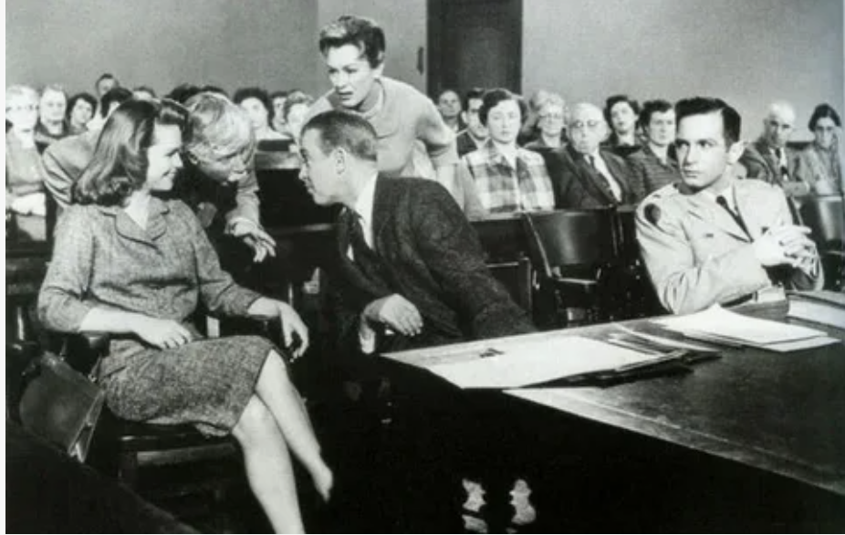 кадр из фильма "Анатомия убийства"