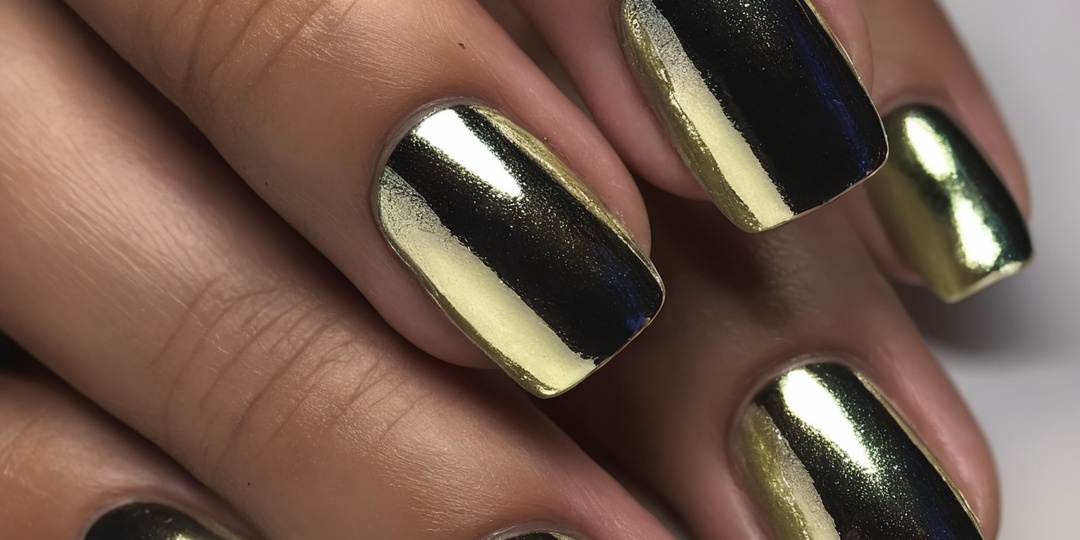 Тренды в дизайне ногтей металлический блеск и хром