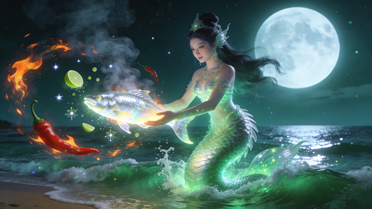 Легенда о рыбе лунного прилива