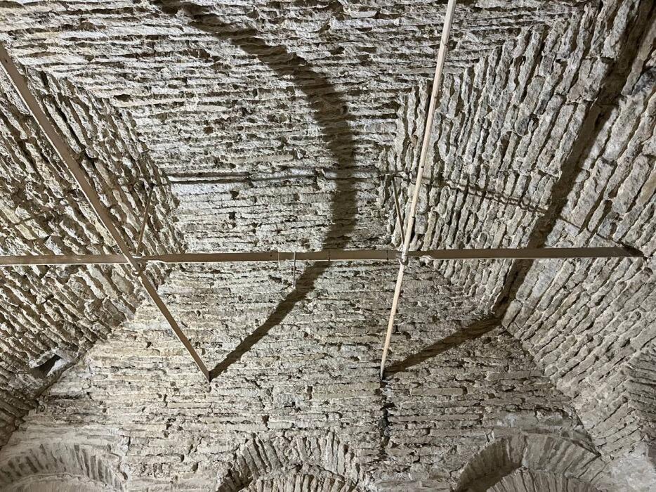 Реставрацию кладки стен и сводов внутри четверика завершают в Стефановской церкви Мирожского монастыря в Пскове
Фото: АНО «Возрождение объектов культурного наследия в городе Пскове (Псковской области)»