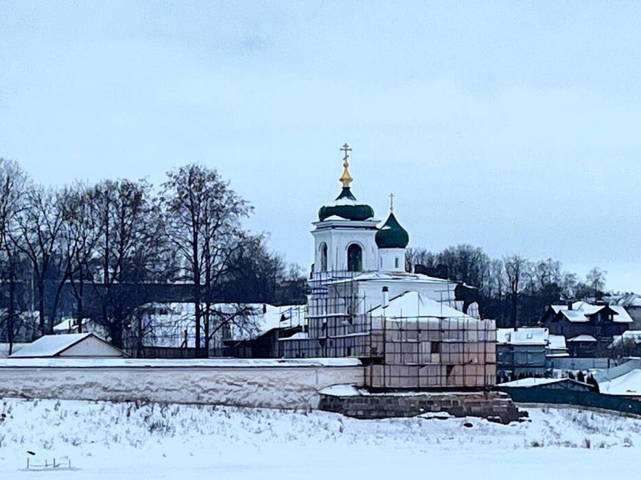 Реставрацию кладки стен и сводов внутри четверика завершают в Стефановской церкви Мирожского монастыря в Пскове
Фото: АНО «Возрождение объектов культурного наследия в городе Пскове (Псковской области)»