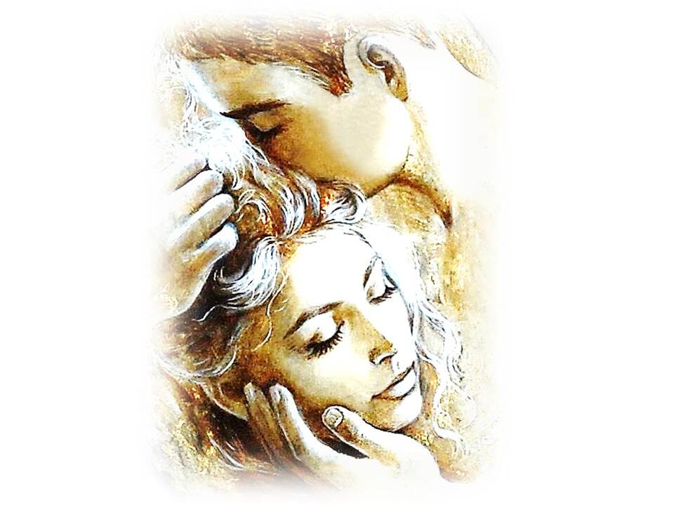 "Мир сузился до одной точки — точки их контакта". Иллюстрация из интернета.